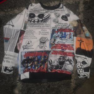 Troll emoji Custom hoodie one of a kind